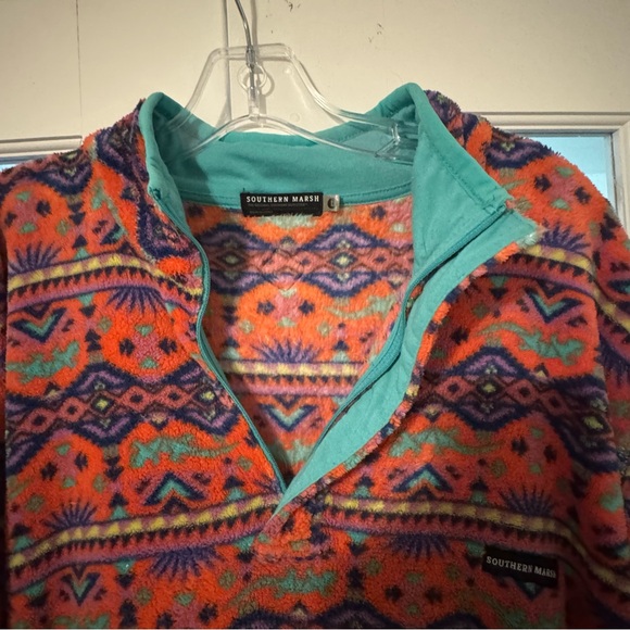 Southern Marsh Multicolor Patterned Jacket - Picture 3 of 4